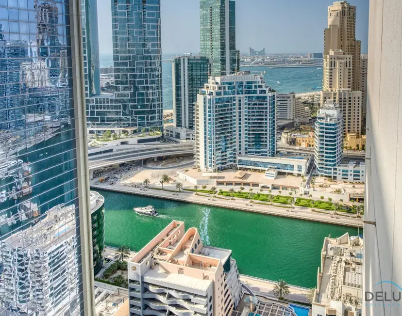 وحدة استوديو قريبة من الشاطئ بإطلالة على قناة المارينا والبحر، Studio One — دبي مارينا — photo 12