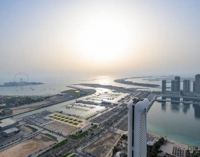 آپارتمان ۱ خوابه با چشم‌انداز زیبا در Ocean Heights — دبی مارینا — photo 6