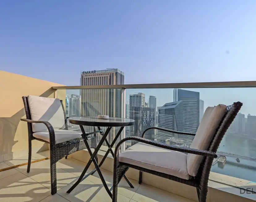 Studio avec vue sur le canal de la marina, à côté du centre commercial et de la promenade — Dubai Marina — photo 6