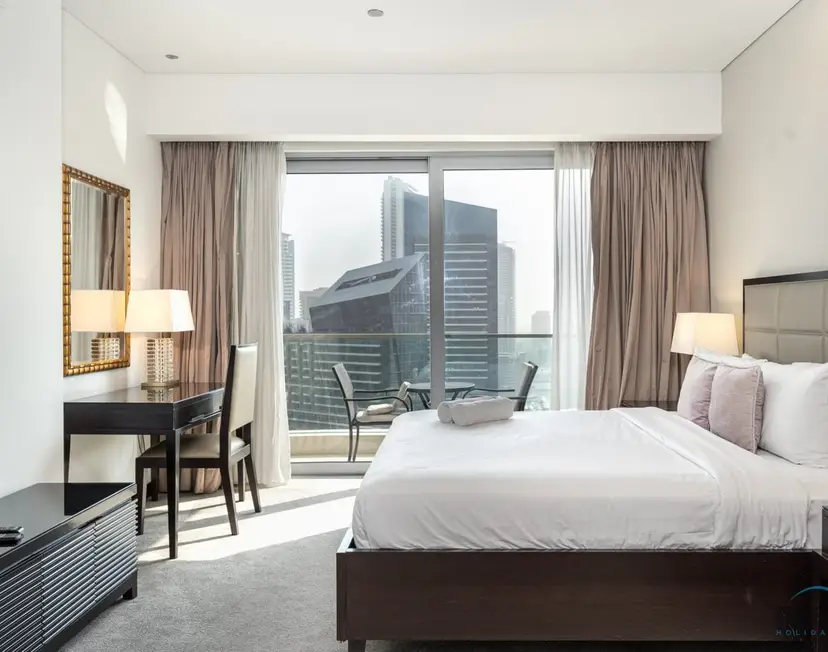 Studio avec vue sur le canal de la marina, à côté du centre commercial et de la promenade — Dubai Marina — photo 11