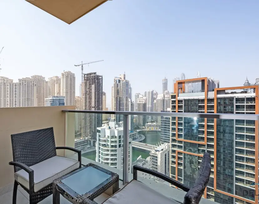 1-Schlafzimmer mit Blick auf den Marinakanal, nur wenige Minuten vom Marina Mall entfernt — Dubai Marina — photo 18