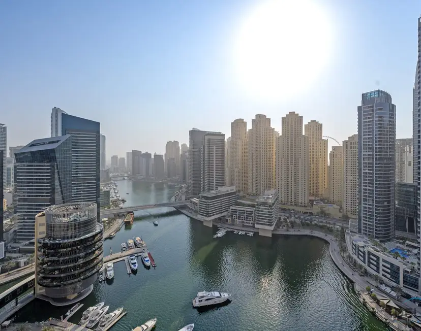 Studio avec vue sur le canal de la marina, à côté du centre commercial et de la promenade — Dubai Marina — photo 23