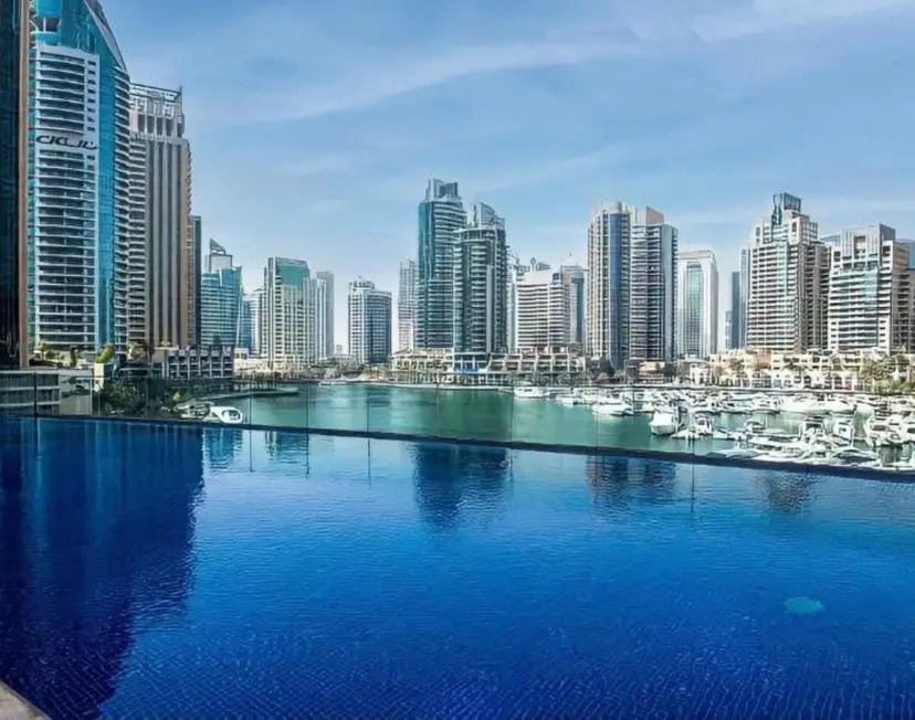 إطلالات بحرية من الصالة إلى غرفة النوم — مثالية للإقامة الترفيهية، برج كيان — دبي مارينا — photo 31