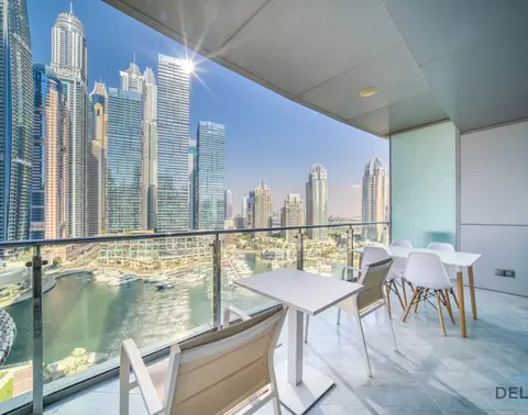 Современные апартаменты с 1 спальней в Marina Terrace Tower — Дубай Марина — photo 4
