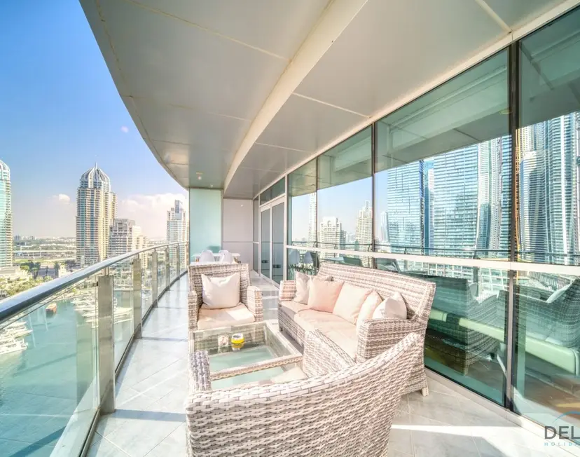 Современные апартаменты с 1 спальней в Marina Terrace Tower — Дубай Марина — photo 27
