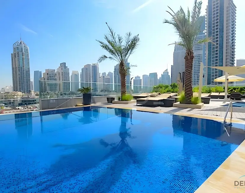 شقة ساحرة بغرفة نوم واحدة في داماك هايتس — دبي مارينا — photo 34