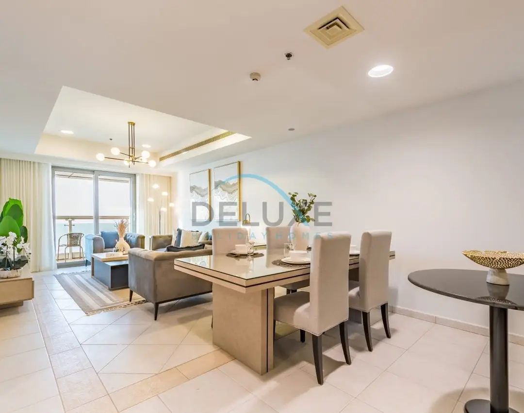 Panoramic 2-Bedroom Apartment in Princess Tower — Dubai Marina