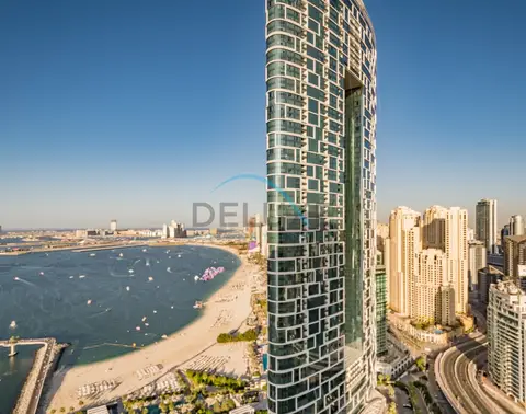 Appartement 3 chambres avec vue sur la mer, chambre pour assistant et balcon — Dubai Marina — photo 2