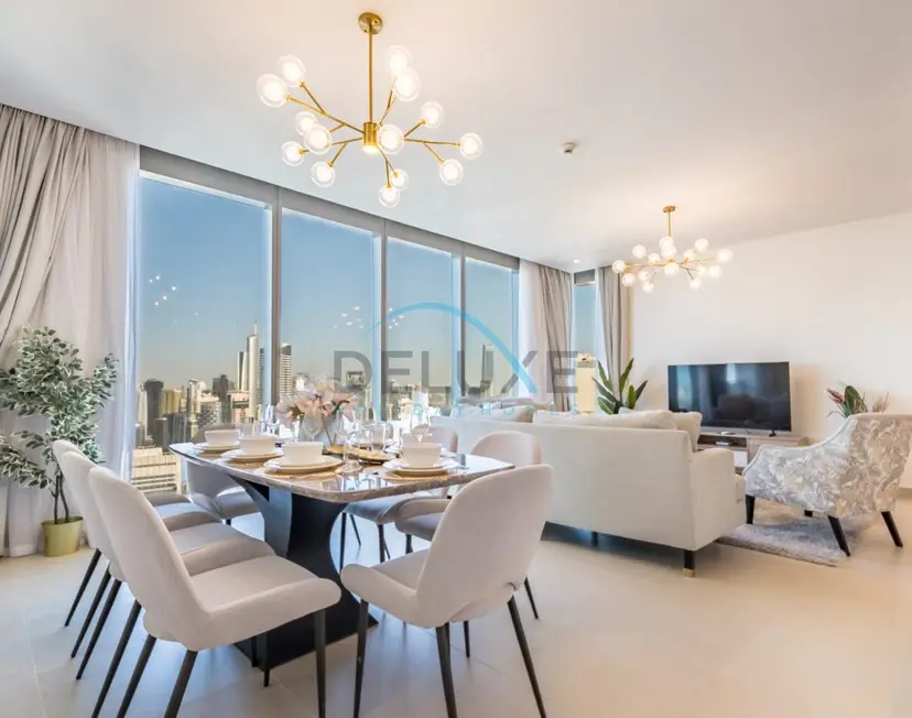 Appartement 3 chambres avec vue sur la mer, chambre pour assistant et balcon — Dubai Marina — photo 4
