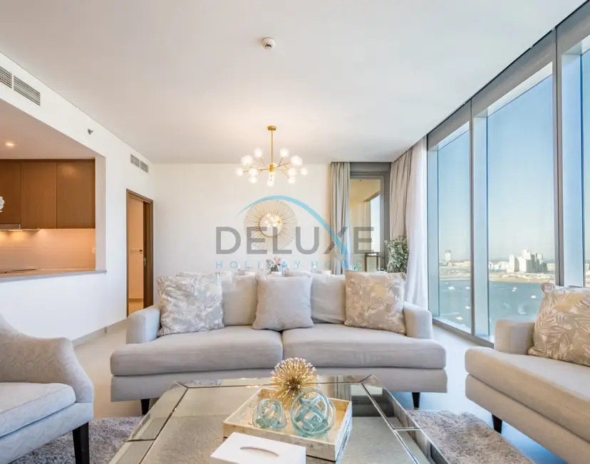 Appartement 3 chambres avec vue sur la mer, chambre pour assistant et balcon — Dubai Marina — photo 17