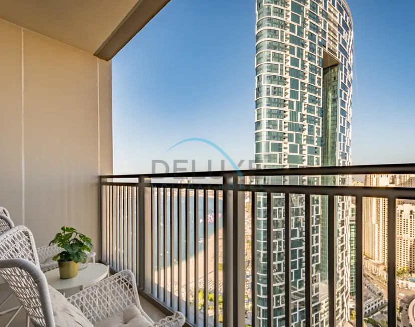 Appartement 3 chambres avec vue sur la mer, chambre pour assistant et balcon — Dubai Marina — photo 6