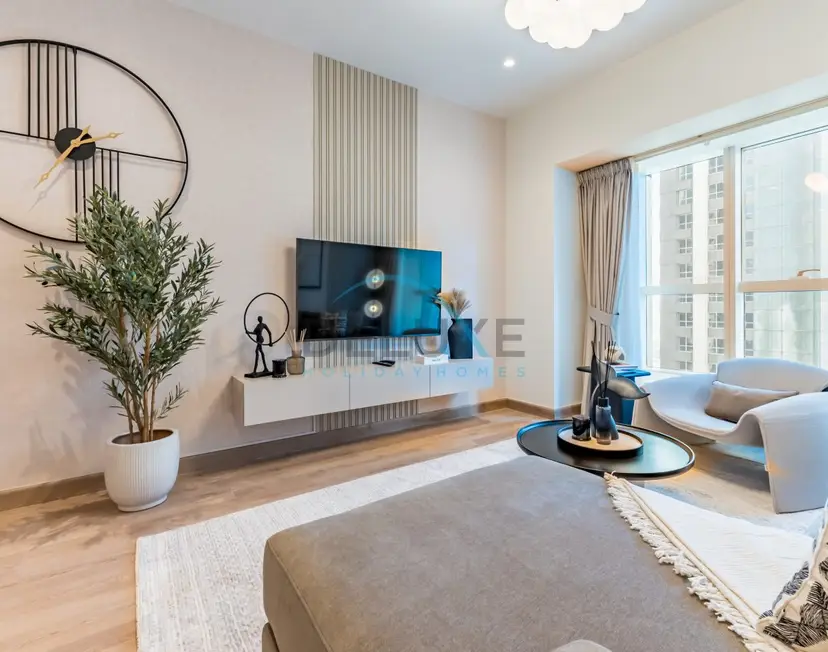 Appartement de 2 chambres modernisé avec vue partielle sur la mer, proche du tramway de Dubaï — Dubai Marina — photo 21