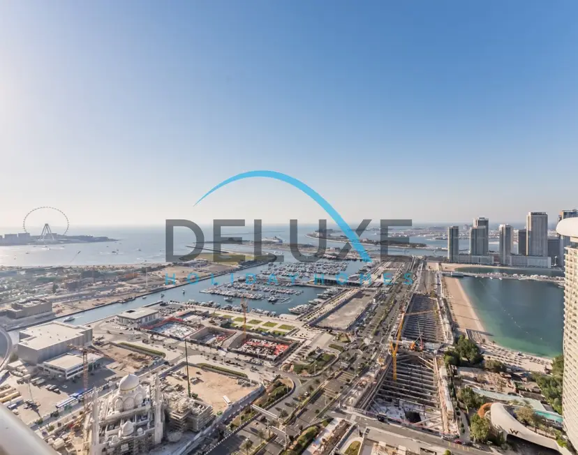 Umgestaltetes 1-Schlafzimmer-Apartment mit malerischem Panoramablick auf die Marina — Dubai Marina — photo 16