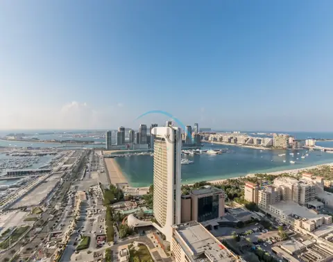 Upgraded 1-Bedroom Overlooking Palm Jumeirah & Sea Views from Living — Dubai Marina — photo 5