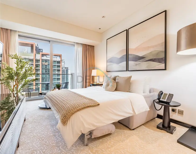 Luxueux appartement 1 chambre avec vue imprenable sur le canal de Dubaï, juste à côté — Dubai Marina — photo 8
