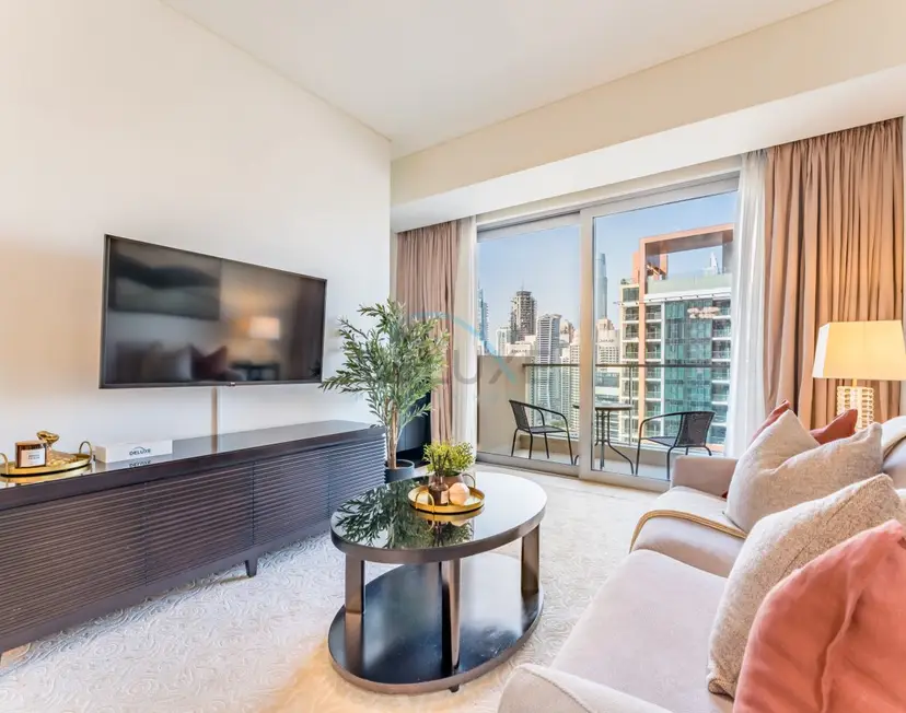 Luxueux appartement 1 chambre avec vue imprenable sur le canal de Dubaï, juste à côté — Dubai Marina — photo 9