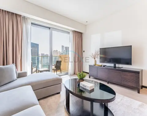 Appartement d'une chambre en étage élevé avec vue panoramique sur le canal de Dubaï — Dubai Marina — photo 3
