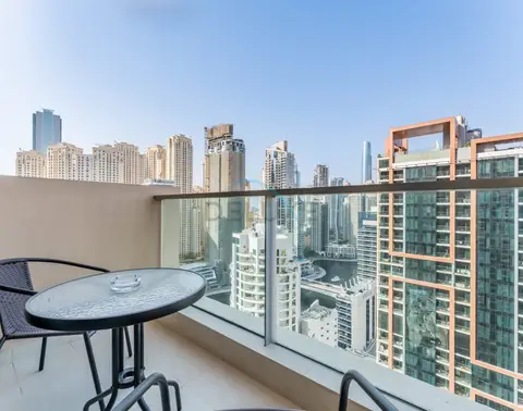 Luxueux appartement 1 chambre avec vue imprenable sur le canal de Dubaï, juste à côté — Dubai Marina — photo 4