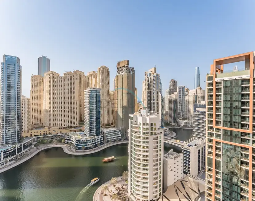 Luxueux appartement 1 chambre avec vue imprenable sur le canal de Dubaï, juste à côté — Dubai Marina — photo 6