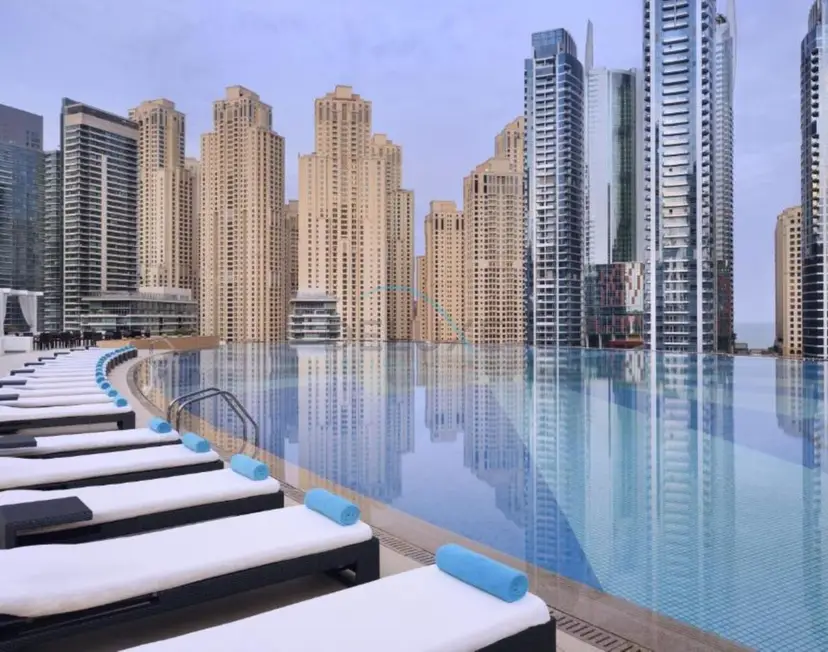 Luxueux appartement 1 chambre avec vue imprenable sur le canal de Dubaï, juste à côté — Dubai Marina — photo 26