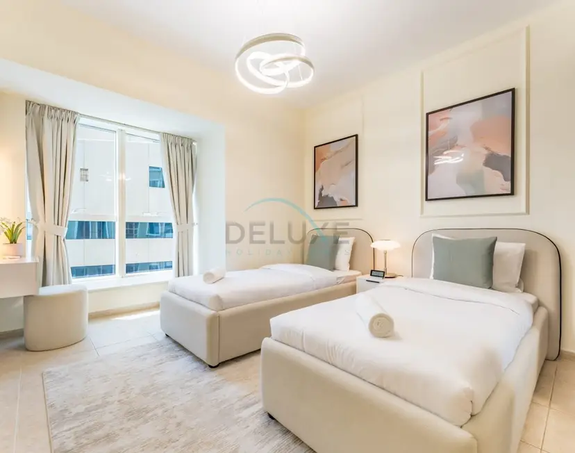 2-Schlafzimmer-Apartment in großer Höhe mit teilweisem Marinablick — Dubai Marina — photo 5