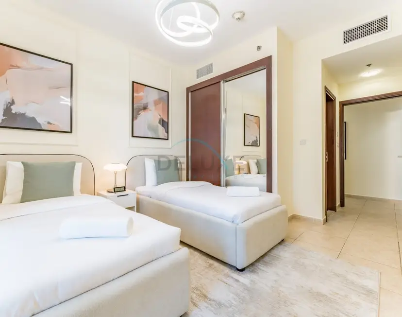 2-Schlafzimmer-Apartment in großer Höhe mit teilweisem Marinablick — Dubai Marina — photo 19