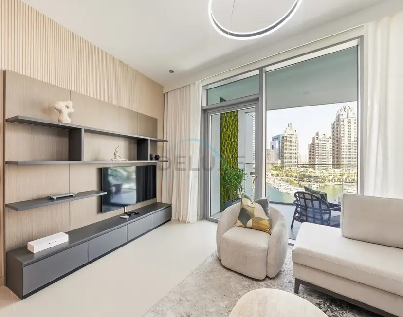 Appartement 1 chambre avec vue sur la marina et la ville — Dubai Marina — photo 11