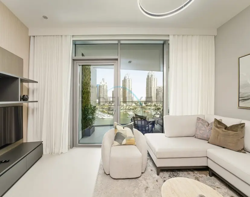 Appartement 1 chambre avec vue sur la marina et la ville — Dubai Marina — photo 2