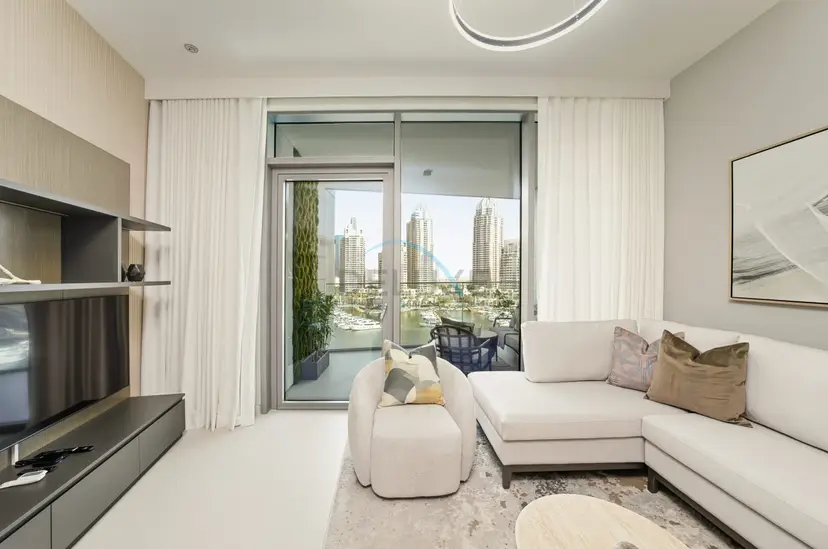 Appartement 1 chambre avec vue sur la marina et la ville — Dubai Marina — photo 1