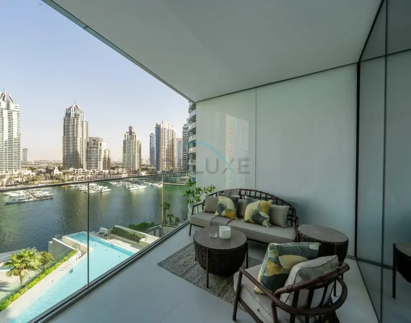Appartement 1 chambre avec vue sur la marina et la ville — Dubai Marina — photo 3