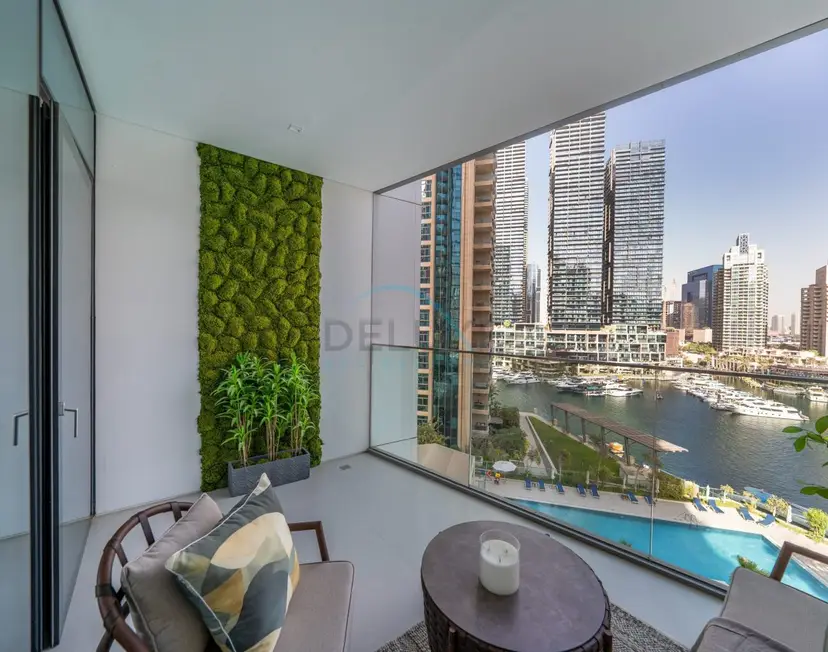 Appartement 1 chambre avec vue sur la marina et la ville — Dubai Marina — photo 15