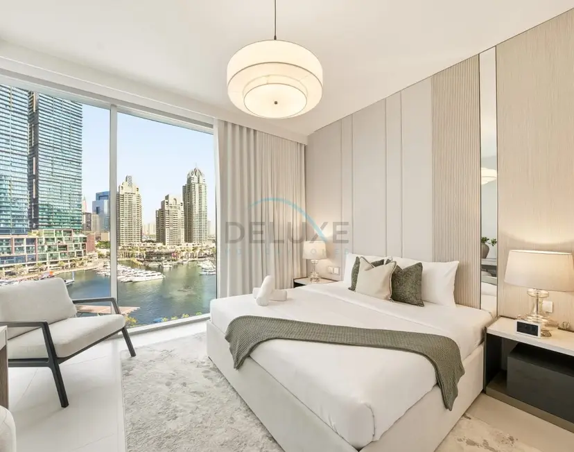 Appartement 1 chambre avec vue sur la marina et la ville — Dubai Marina — photo 4