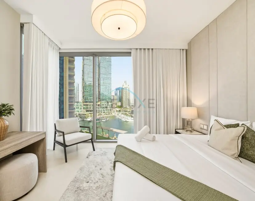 Appartement 1 chambre avec vue sur la marina et la ville — Dubai Marina — photo 16