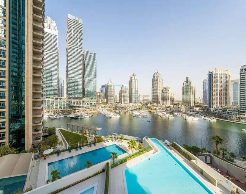 Appartement 1 chambre avec vue sur la marina et la ville — Dubai Marina — photo 22