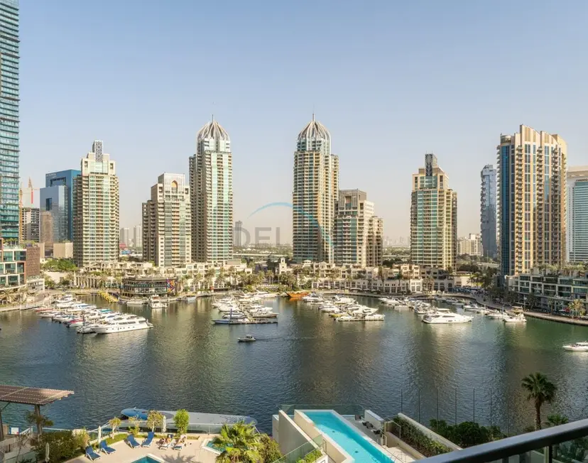 Appartement 1 chambre avec vue sur la marina et la ville — Dubai Marina — photo 5