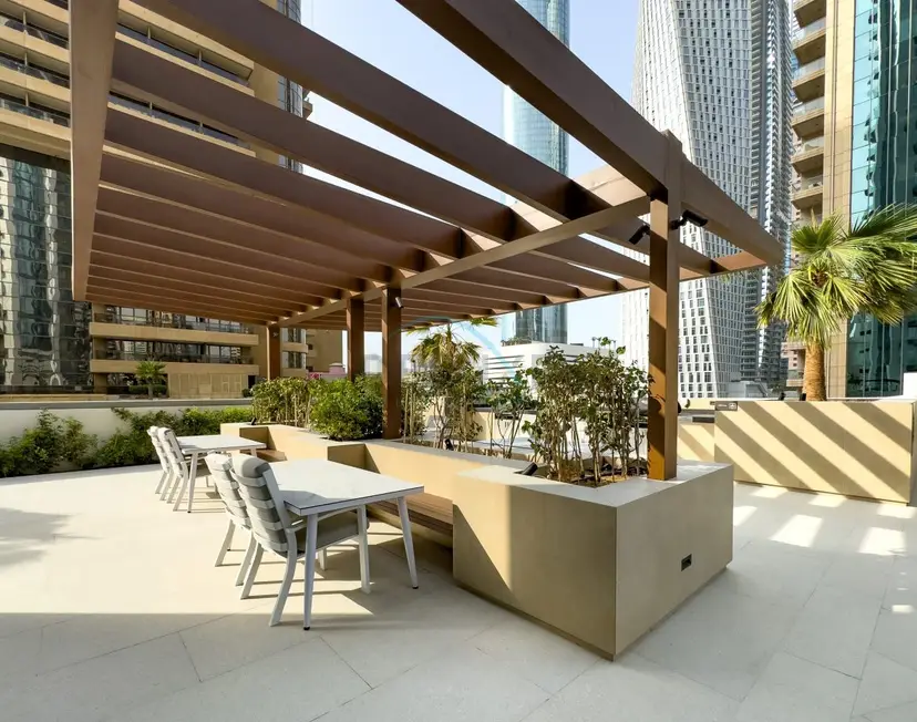 Appartement 1 chambre avec vue sur la marina et la ville — Dubai Marina — photo 24