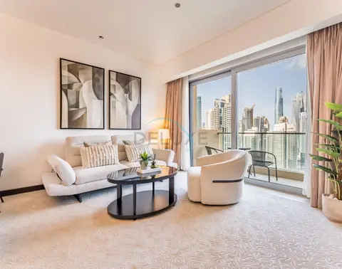 Appartement 1 chambre en étage élevé, balcon avec vue sur le canal de Dubaï — Dubai Marina — photo 4