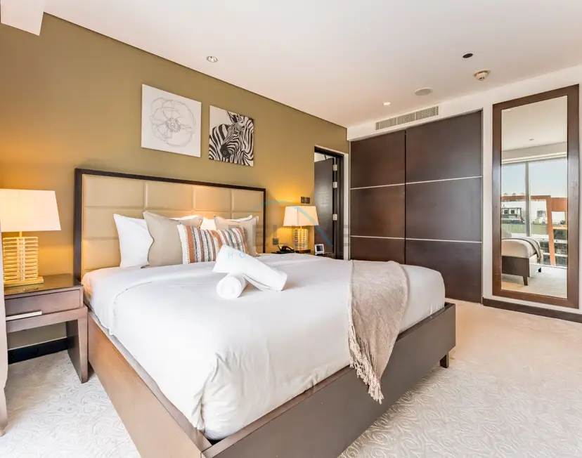 Appartement 1 chambre en étage élevé, balcon avec vue sur le canal de Dubaï — Dubai Marina — photo 10