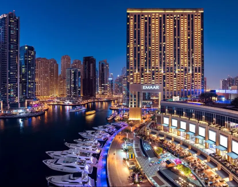 Appartement 1 chambre en étage élevé, balcon avec vue sur le canal de Dubaï — Dubai Marina — photo 17